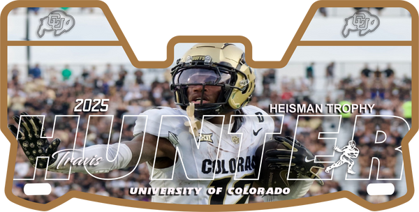 Heisman Winners Helmet Visors Full Size