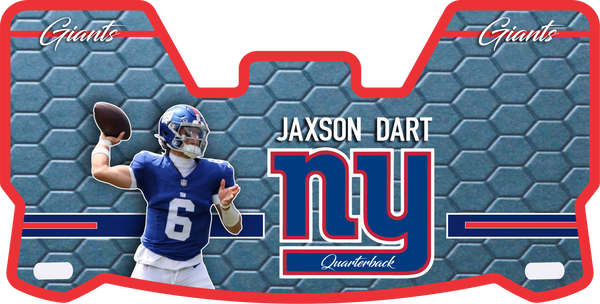 Jackson Dart New York Giants Full Size Helmet Visors