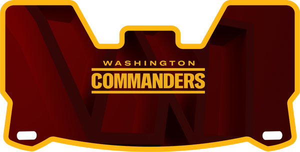 Washington Commander's Helmet Visors Full Size