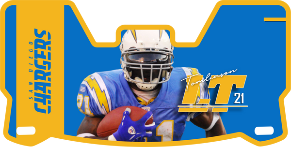 Chargers Helmet Visors Full Size (Copy)