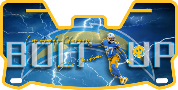 JJ Jackson Chargers Helmet Visors Full Size