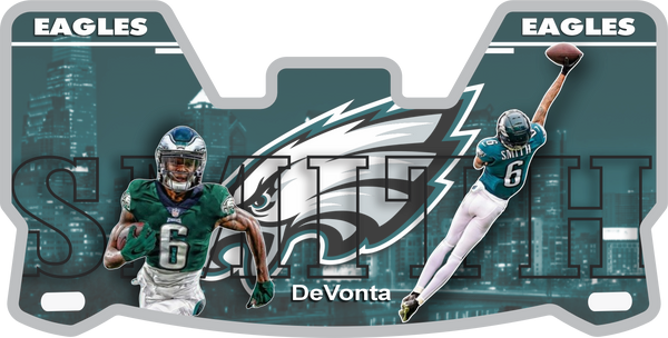Eagles Current Players Helmet Visors Full Size