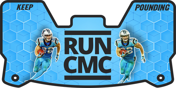 Panthers Helmet Visors Full Size