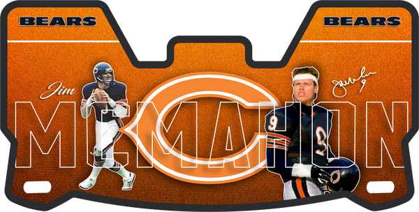 Devin Hester Chicago Bears Helmet Visor Full Size