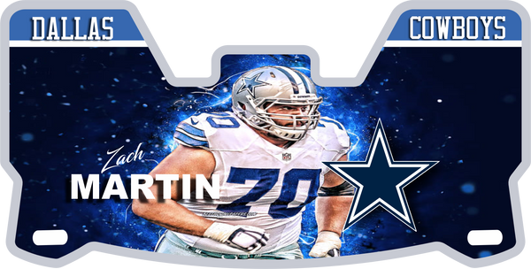 Dallas Cowboys Helmet Visors Full Size