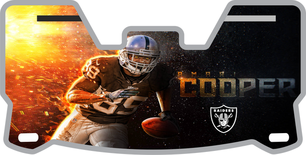 Raiders Former Players Helmet Visors Full Size - 2