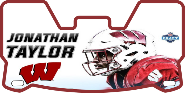 Jonathan Taylor Colts Helmet Visors Full Size