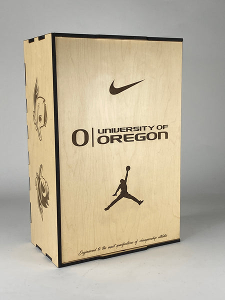 University of Oregon Collector's Shoe Box