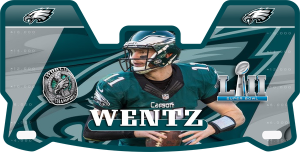 Eagles Former Players Helmet Visors Full Size