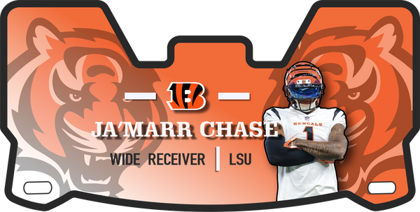 Joe Burrow Bengals Helmet Visor Full Size