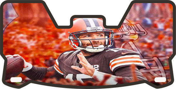 Browns Joe Flacco Helmet Visors Full Size