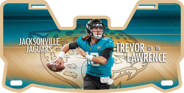 Trevor Lawrence Jaguars Helmet Visors Full Size