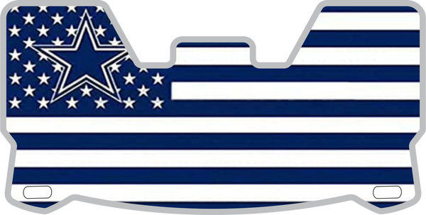 Dallas Cowboys Helmet Visors Full Size