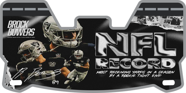 Raiders Players Helmet Visors Full Size