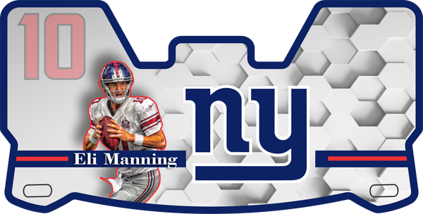 Eli Manning Giants Helmet Visors Full Size