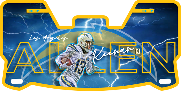 Chargers Helmet Visors Full Size (Copy)