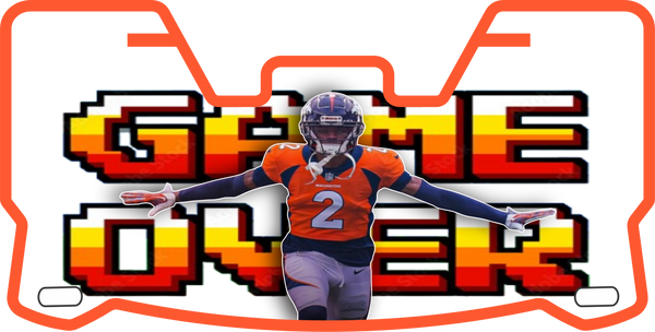 Pat Surtain II Broncos Helmet Visors Full Size