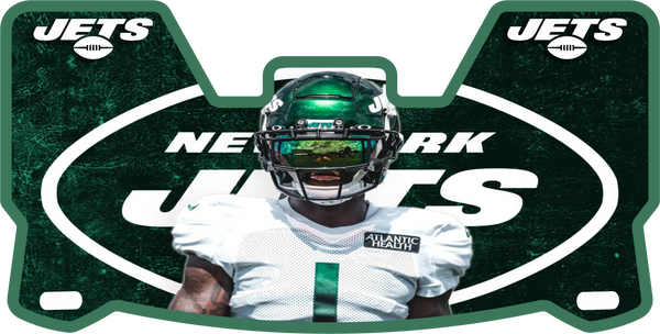 Sauce Gardner Jets Helmet Visors Full Size