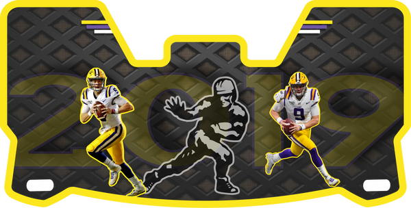 Heisman Winners Helmet Visors Full Size