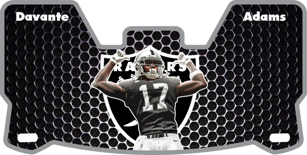 Raiders Former Players Helmet Visors Full Size - 2