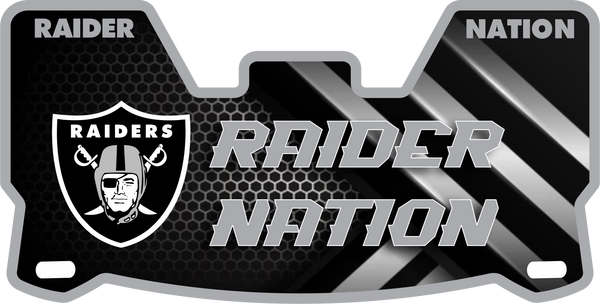Raiders Helmet Visors Full Size