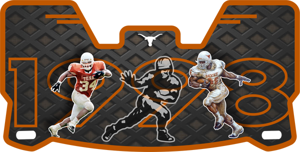 Heisman Winners Helmet Visors Full Size