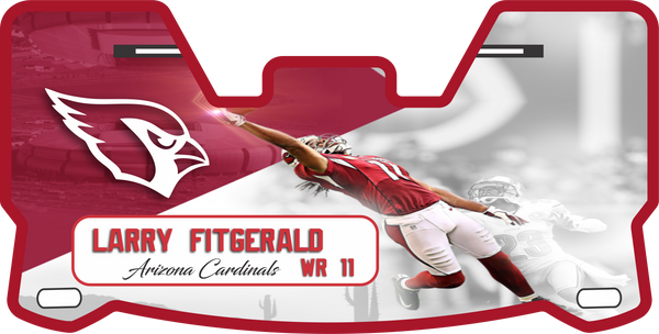Cardinals Players Helmet Visor Full Size