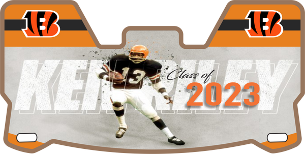 Joe Burrow Bengals Helmet Visor Full Size