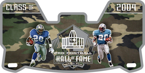 Lions Barry Sanders Helmet Visors Full Size