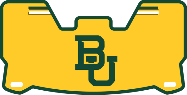 Baylor Bears Helmet Visors Full Size