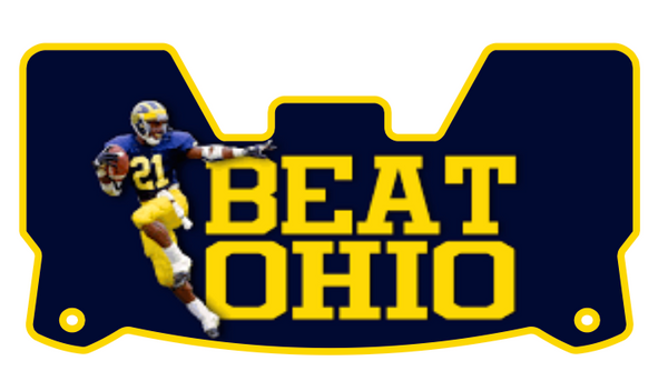 Wolverines Helmet Visors Full Size