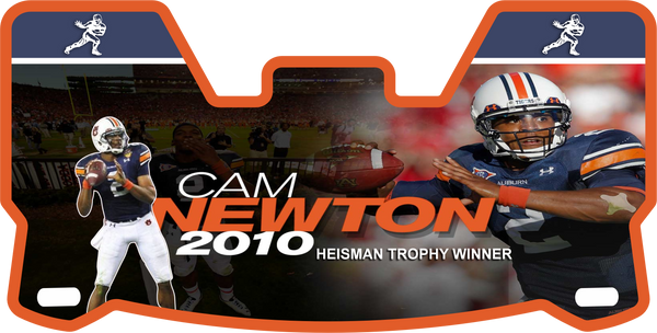 Heisman Winners Helmet Visors Full Size