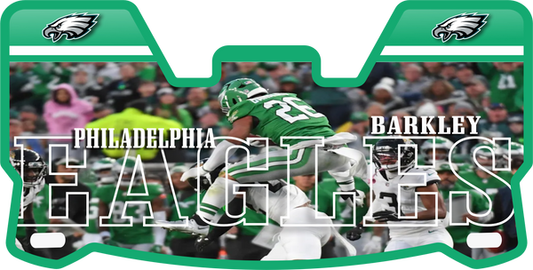 Saquon Barkley Eagles Current Players Helmet Visors Full Size