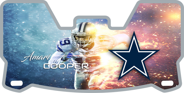 Dallas Cowboys Helmet Visors Full Size