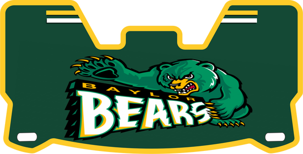 Baylor Bears Helmet Visors Full Size