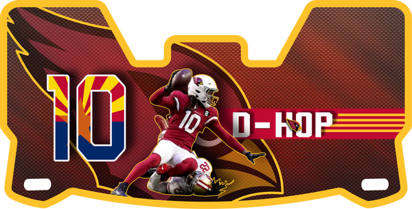 Cardinals Players Helmet Visor Full Size