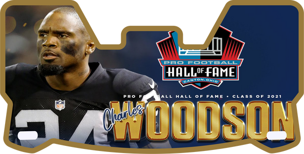 Raiders Charles Woodson Helmet Visors Full Size