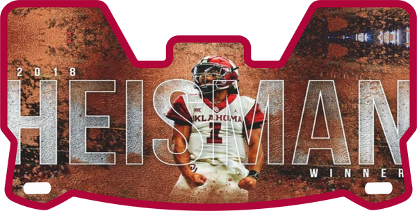 Heisman Winners Helmet Visors Full Size