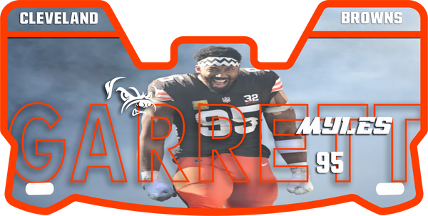 Browns Players Helmet Visors Full Size