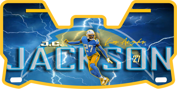 JJ Jackson Chargers Helmet Visors Full Size