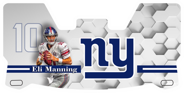 Eli Manning Giants Helmet Visors Full Size