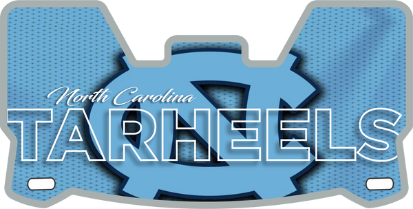 North Carolina UNC Helmet Visors Full Size