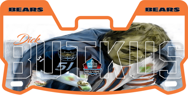Devin Hester Chicago Bears Helmet Visor Full Size