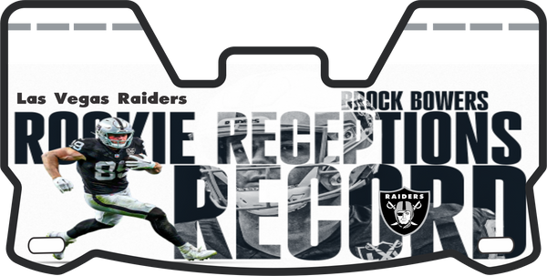 Raiders Players Helmet Visors Full Size