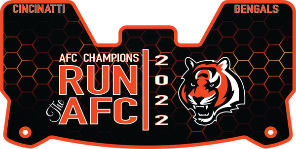 Cincinnati Bengals Helmet Visor Full Size