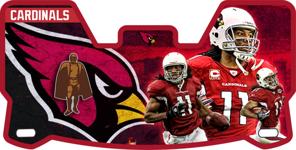 Cardinals Players Helmet Visor Full Size