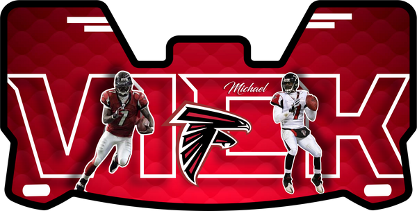 Michael Vick Helmet Visors Full Size