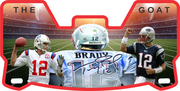 Tom Brady Helmet Visors Full Size