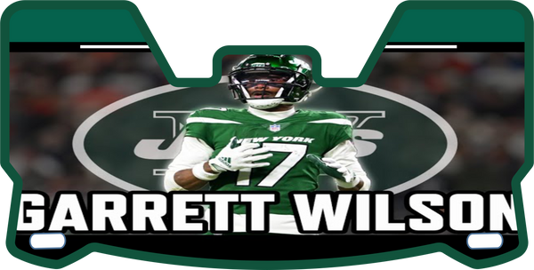 Garrett Wilson Jets Helmet Visors Full Size