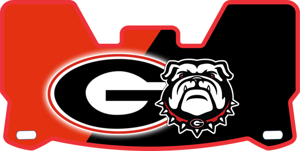 Georgia Bulldogs Helmet Visors Full Size